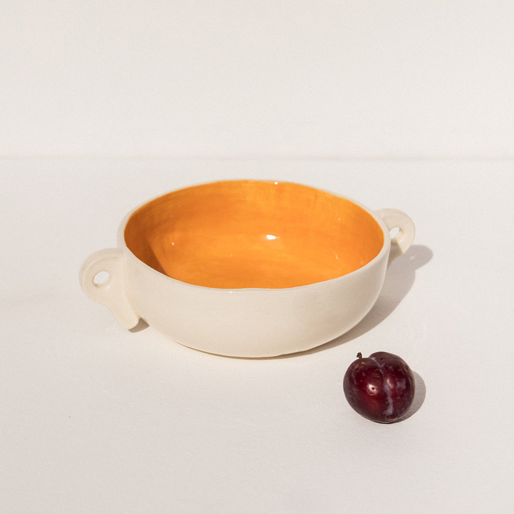 Ceramic candy cute binaural bowl 20221104