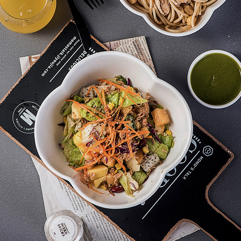 Ceramic shaped bowl for household use MU0282