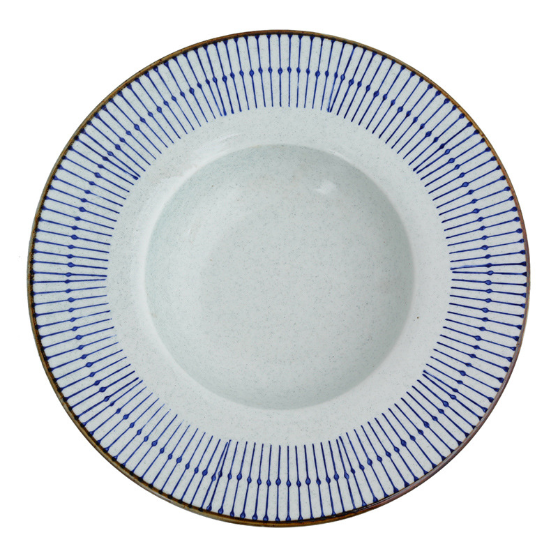 Ceramic stembowl hand-painted line 20221031 02