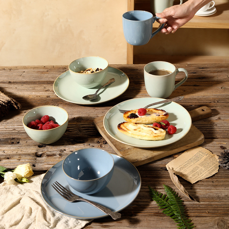 Color glaze tableware set 20230916 01