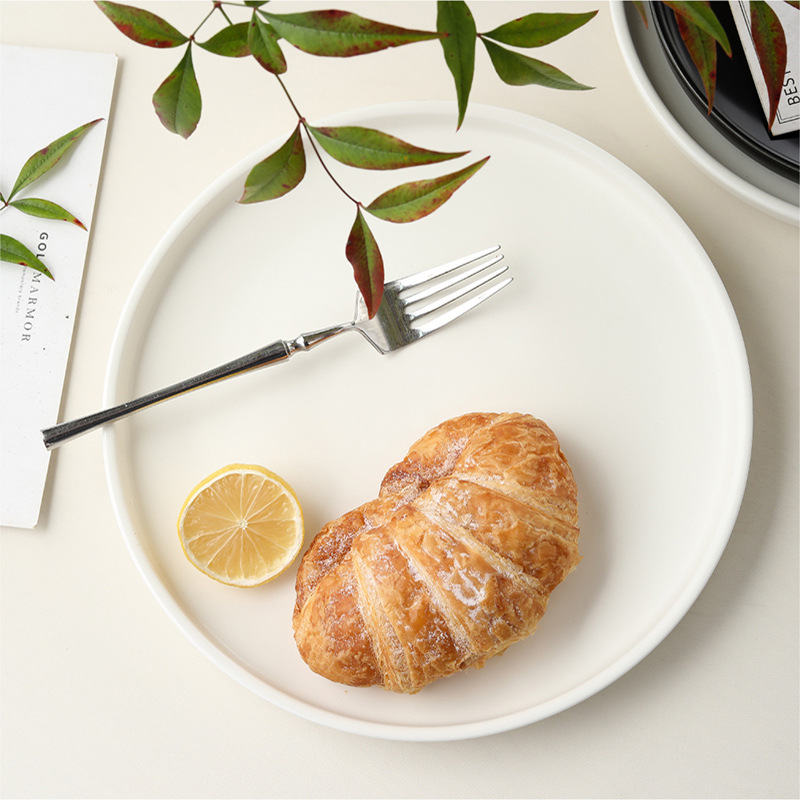 Creative plate Ceramic Western plate 20221219