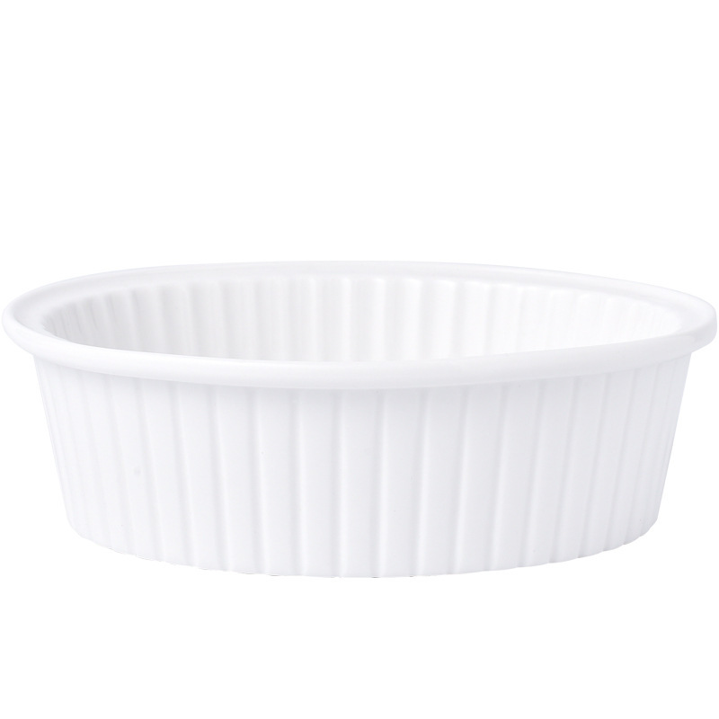 Dessert baking tray Creative Oval ceramic tray MM2404