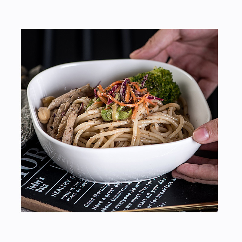 Simple rice bowl salad bowl MU0048-1 01