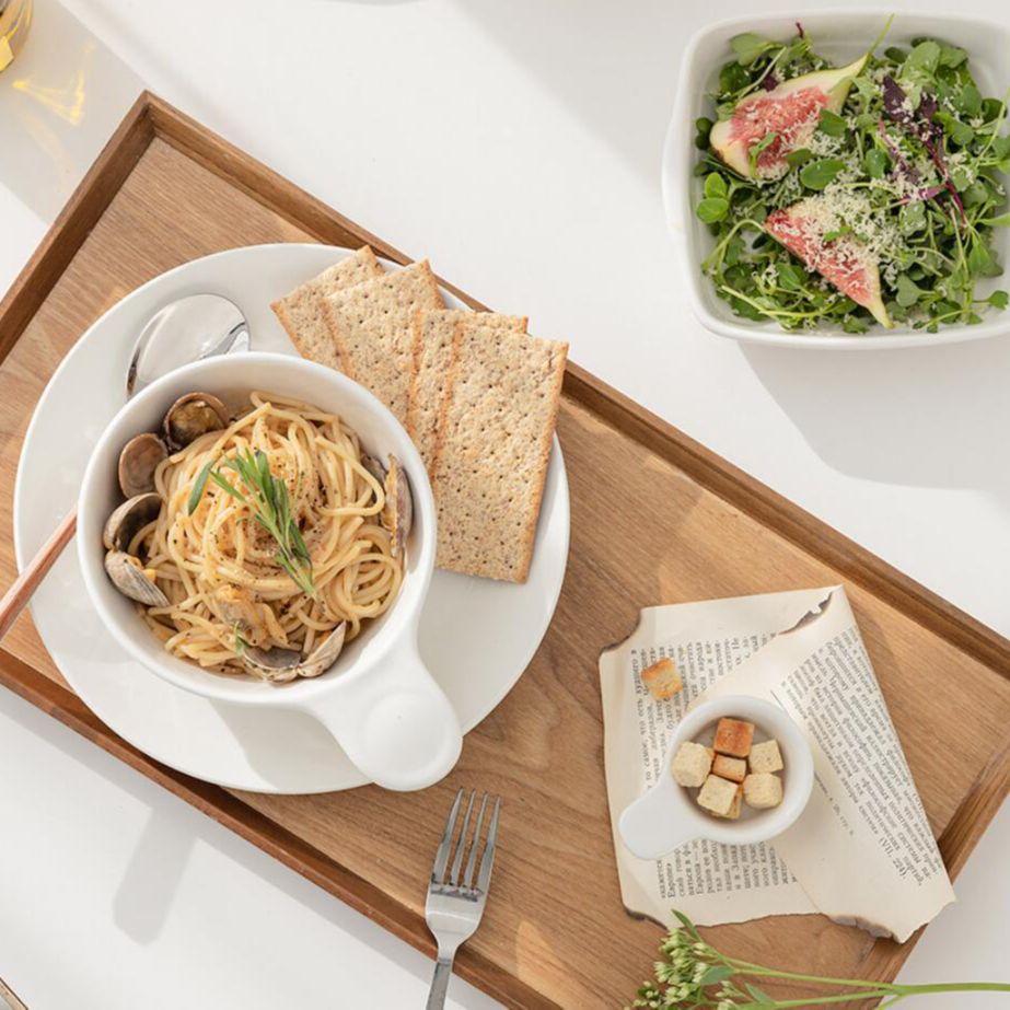 Yogurt bowl ceramic dish handle 20230728